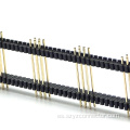 Encabezado de pin de 2.0 mm dual fila recta